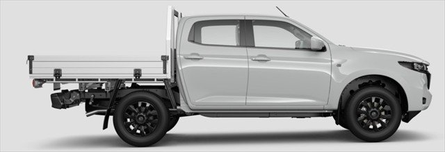 2025 MAZDA BT-50 XT BT-50 H 6AUTO 3.0L DUAL CAB CHASSIS XT 4X4 Ice White