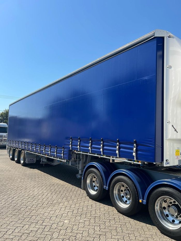 2025 CIMC 34 Pallet Drop Deck Mezz Curtainisder B Double, In Brisbane