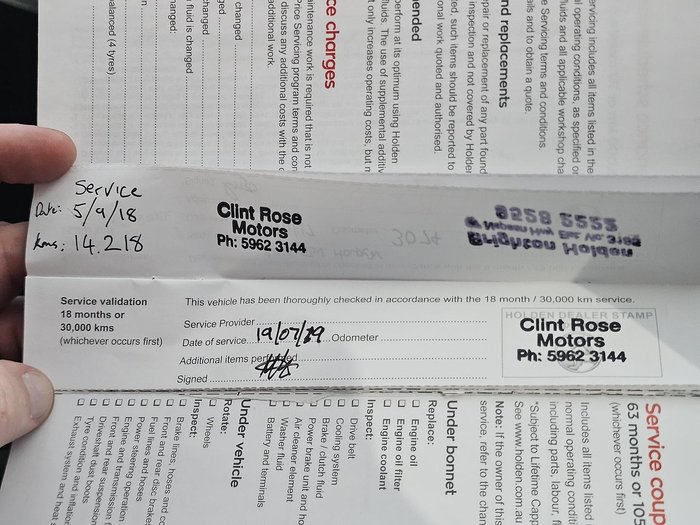 2016 Holden Astra RS