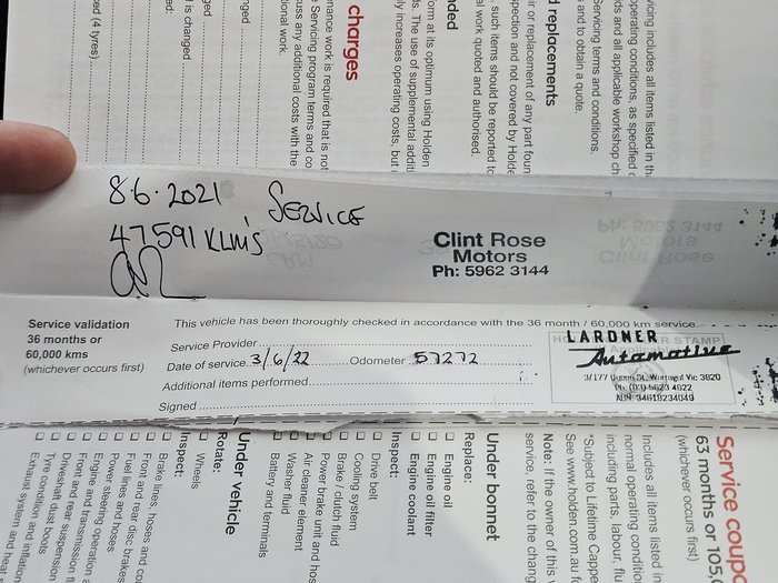 2016 Holden Astra RS