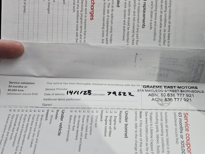 2016 Holden Astra RS