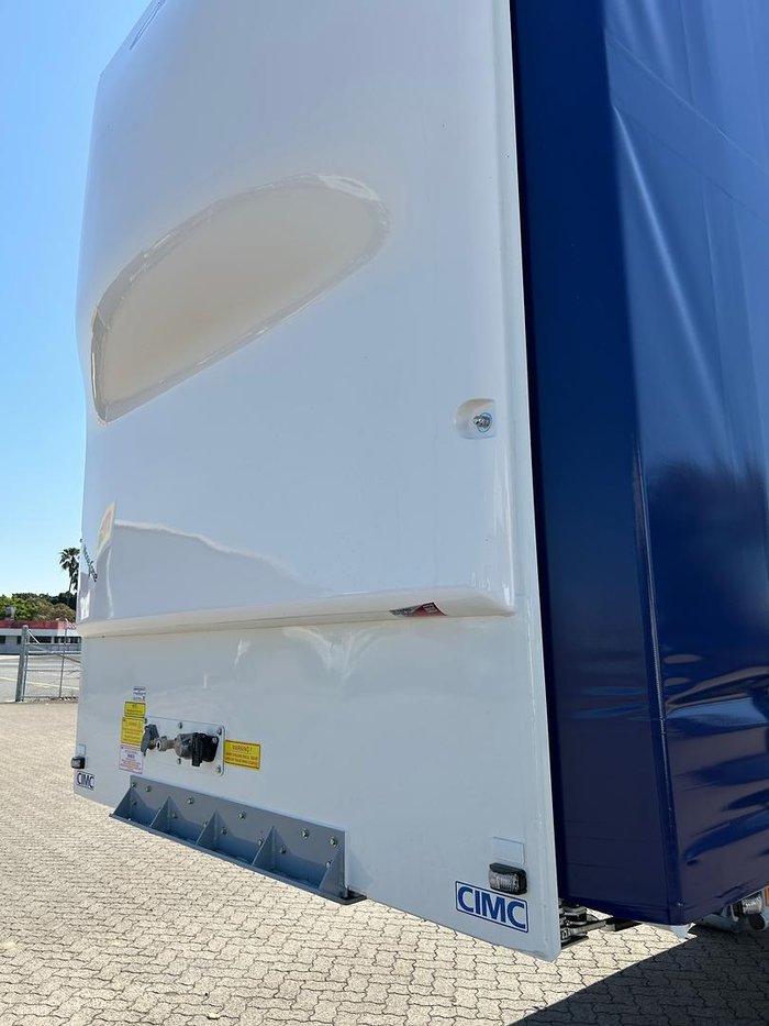 2025 CIMC 34 Pallet Flat Deck Curtainsider B Double, In Brisbane