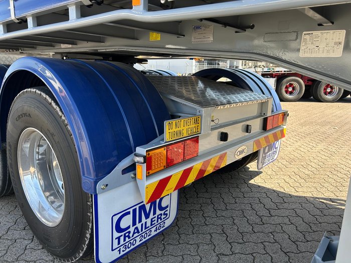 2025 CIMC 34 Pallet Flat Deck Curtainsider B Double, In Brisbane