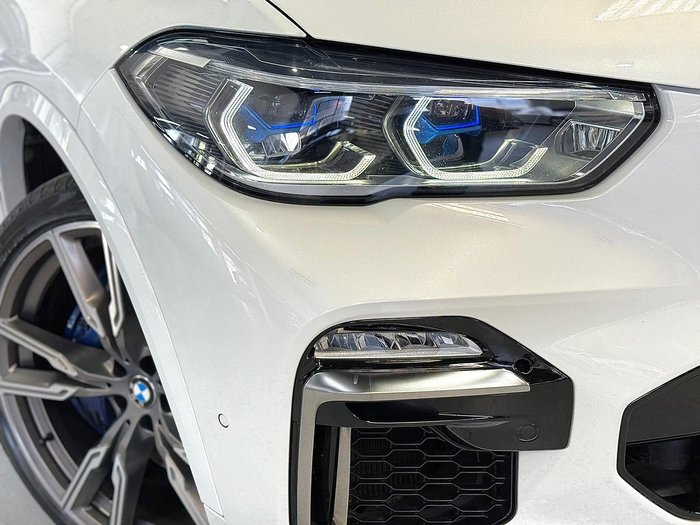 2019 BMW X5 M50d G05 4X4 Constant Mineral White