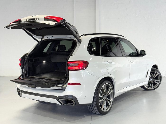 2019 BMW X5 M50d G05 4X4 Constant Mineral White
