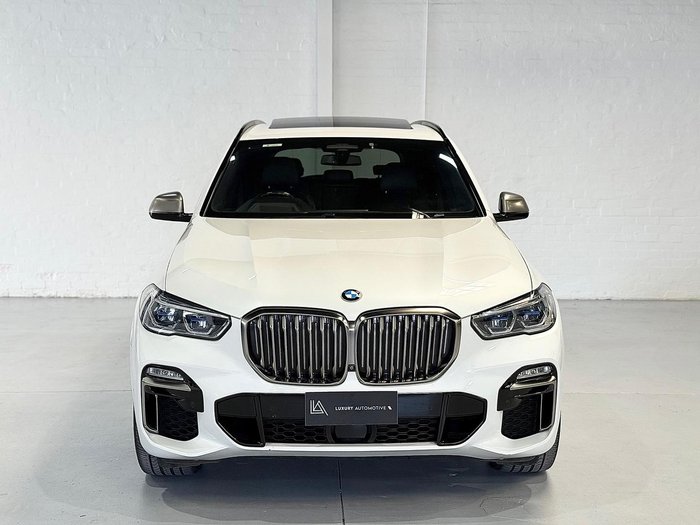 2019 BMW X5 M50d G05 4X4 Constant Mineral White