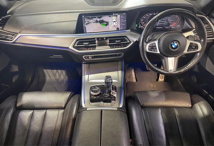 2019 BMW X5 M50d G05 4X4 Constant Mineral White