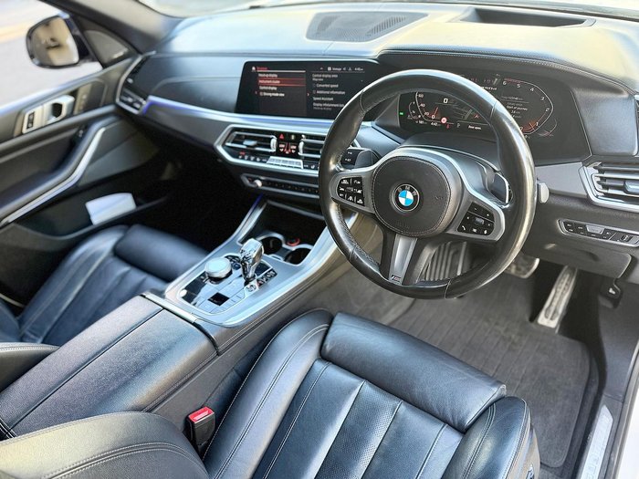 2019 BMW X5 M50d G05 4X4 Constant Mineral White
