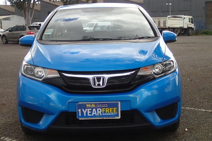 2014 Honda Jazz VTi GF MY15 Vivid Sky Blue