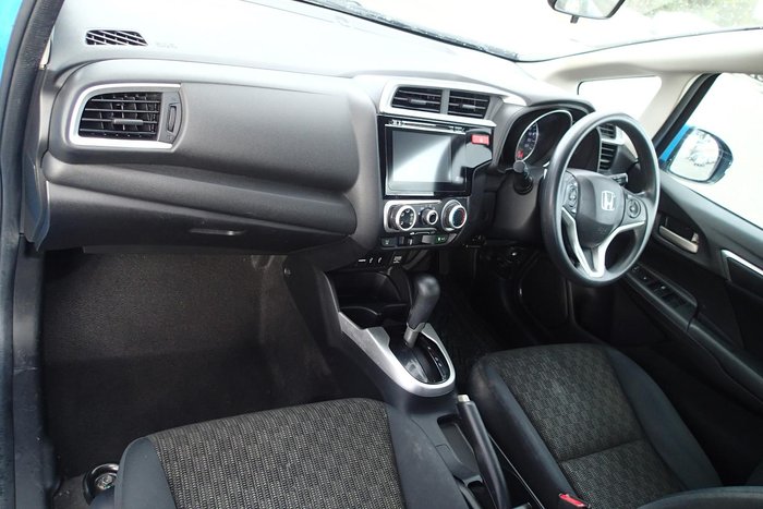 2014 Honda Jazz VTi GF MY15 Vivid Sky Blue