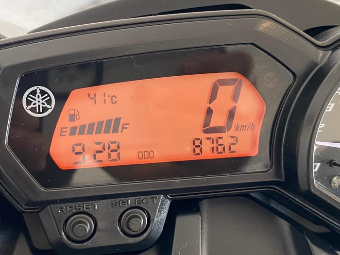 2013 Yamaha FZ6R FZ White