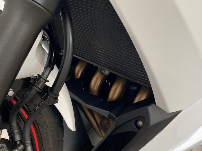 2013 Yamaha FZ6R FZ White