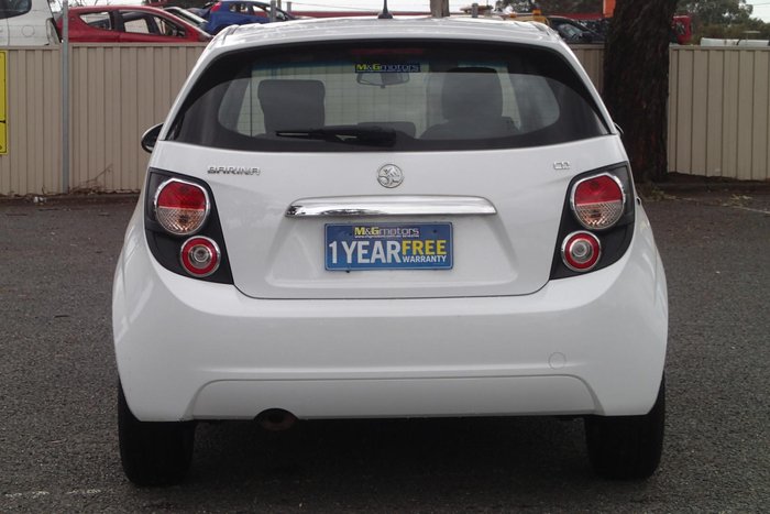 2016 Holden Barina CD TM MY16 Summit White