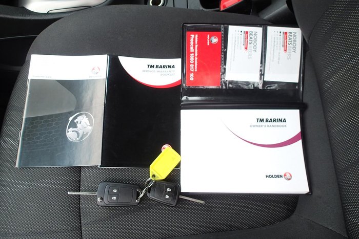 2016 Holden Barina CD TM MY16 Summit White