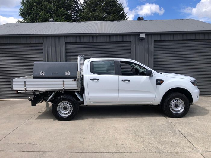 2018 Ford Ranger XL Hi-Rider PX MkIII MY19 4x2 Frozen White