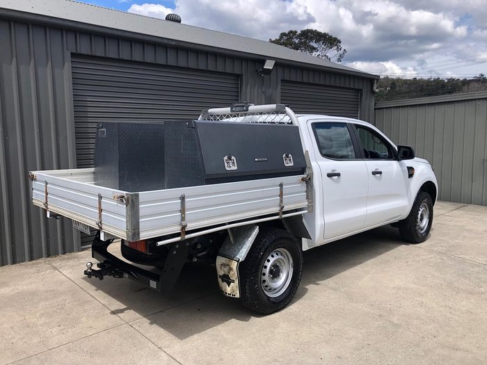 2018 Ford Ranger XL Hi-Rider PX MkIII MY19 4x2 Frozen White