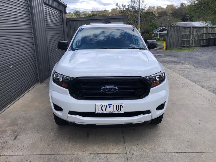 2018 Ford Ranger XL Hi-Rider PX MkIII MY19 4x2 Frozen White