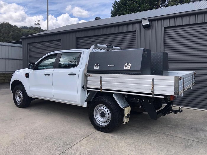 2018 Ford Ranger XL Hi-Rider PX MkIII MY19 4x2 Frozen White