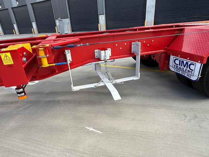 2025 CIMC 40' Drop Deck Skeletal 