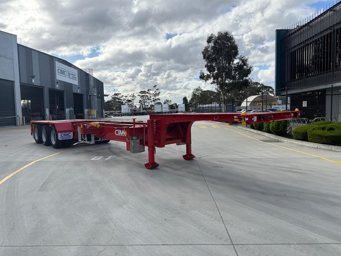 2025 CIMC 40' Drop Deck Skeletal