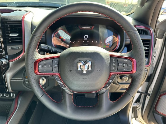 2025 RAM 1500 Rebel Hurricane SO DT MY25 4X4 Dual Range Bright White