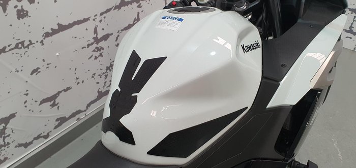 2025 Kawasaki Ninja 500 SE Ninja White