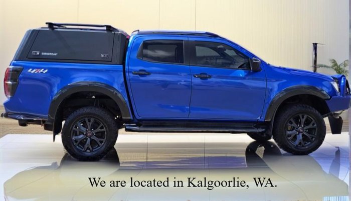 2023 Isuzu D-MAX X-TERRAIN MY23 4X4 Dual Range Neptune Blue