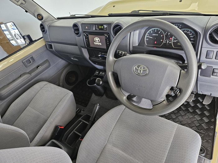 2021 Toyota Landcruiser GXL Troopcarrier VDJ78R 4X4 Dual Range Beige