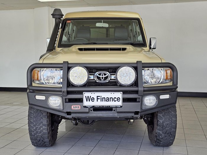 2021 Toyota Landcruiser GXL Troopcarrier VDJ78R 4X4 Dual Range Beige