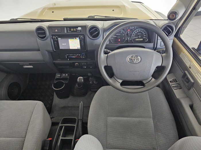 2021 Toyota Landcruiser GXL Troopcarrier VDJ78R 4X4 Dual Range Beige