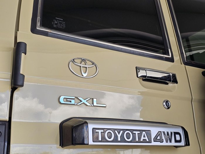 2021 Toyota Landcruiser GXL Troopcarrier VDJ78R 4X4 Dual Range Beige