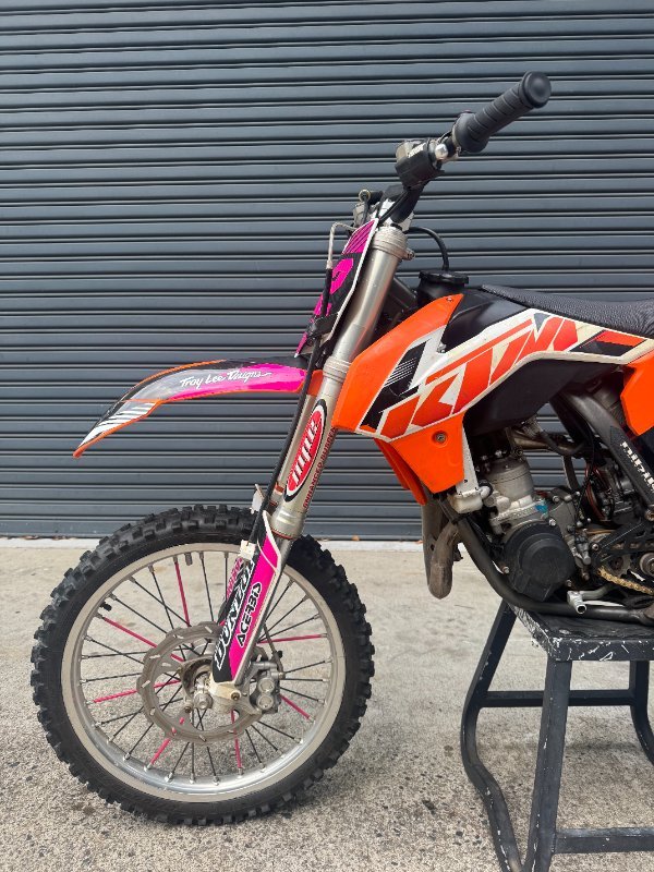 2016 Ktm 85 SX BW Orange
