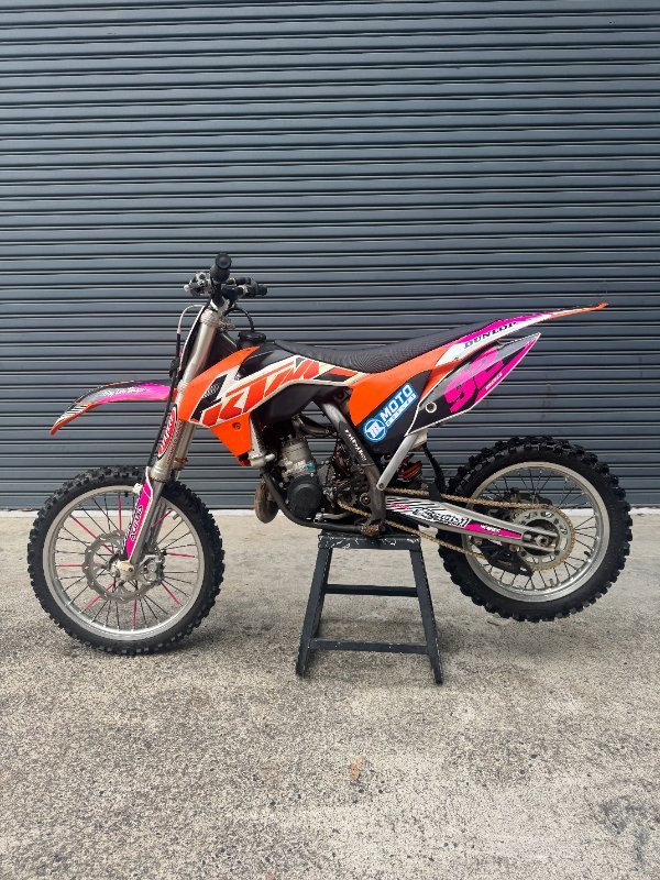 2016 Ktm 85 SX BW Orange