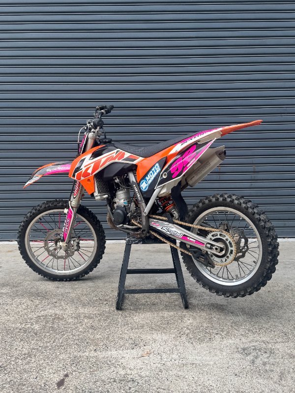 2016 Ktm 85 SX BW Orange