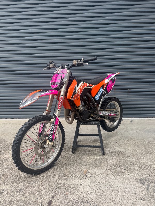 2016 Ktm 85 SX BW Orange