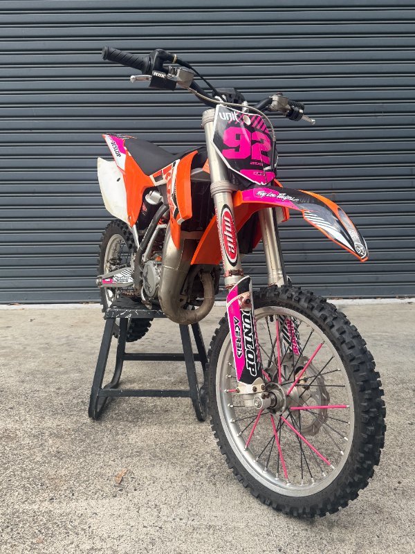 2016 Ktm 85 SX BW Orange