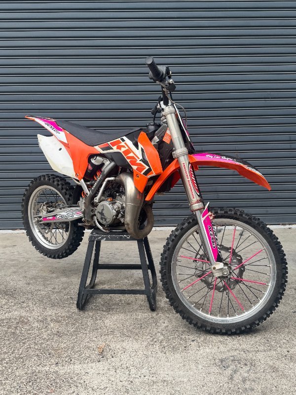 2016 Ktm 85 SX BW Orange