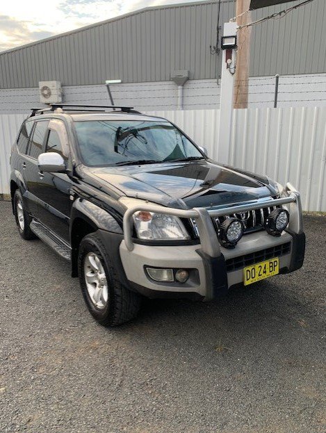 2008 Toyota Landcruiser Prado GXL KDJ120R 4X4 Constant BLACK