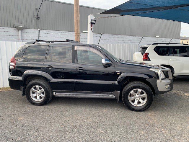 2008 Toyota Landcruiser Prado GXL KDJ120R 4X4 Constant BLACK