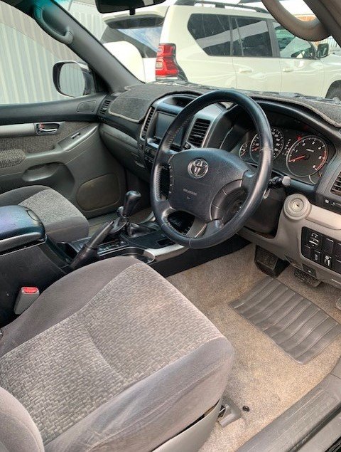 2008 Toyota Landcruiser Prado GXL KDJ120R 4X4 Constant BLACK