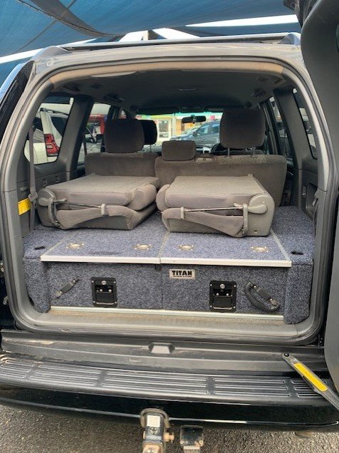 2008 Toyota Landcruiser Prado GXL KDJ120R 4X4 Constant BLACK