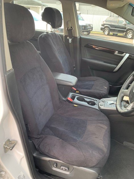 2013 Holden Captiva 7 LX CG Series II MY12 AWD SUMMIT WHITE