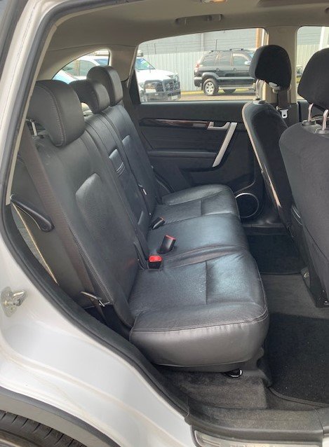 2013 Holden Captiva 7 LX CG Series II MY12 AWD SUMMIT WHITE