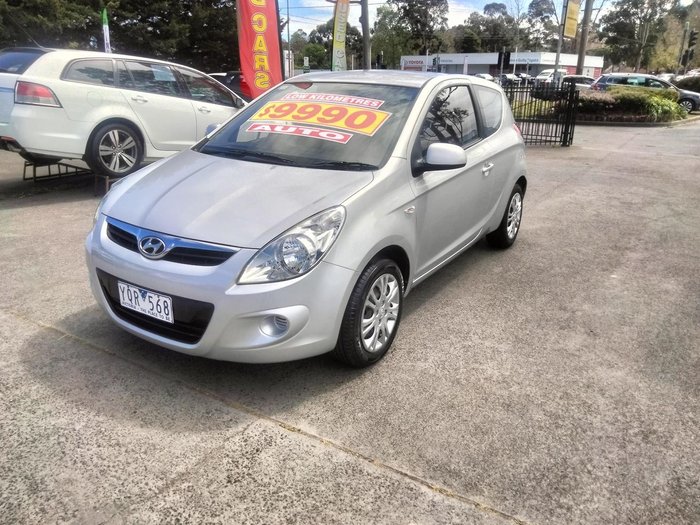 2011 Hyundai i20 Active PB MY12 Sleek Silver