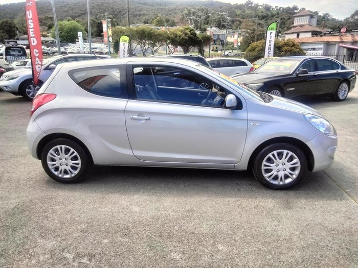 2011 Hyundai i20 Active PB MY12 Sleek Silver