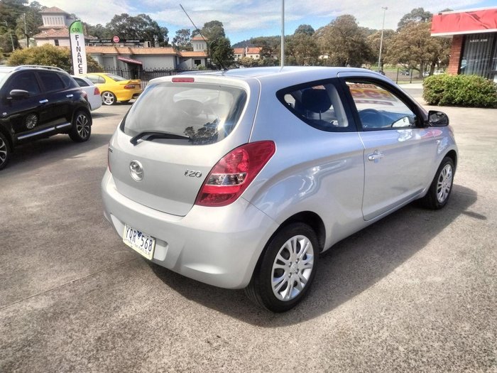 2011 Hyundai i20 Active PB MY12 Sleek Silver