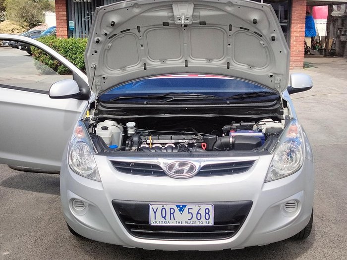 2011 Hyundai i20 Active PB MY12 Sleek Silver