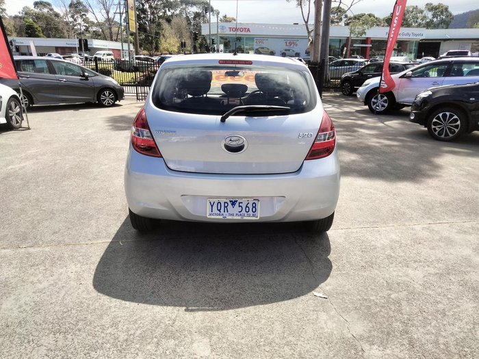 2011 Hyundai i20 Active PB MY12 Sleek Silver