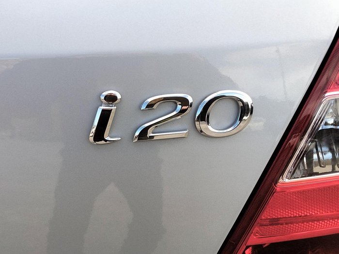 2011 Hyundai i20 Active PB MY12 Sleek Silver