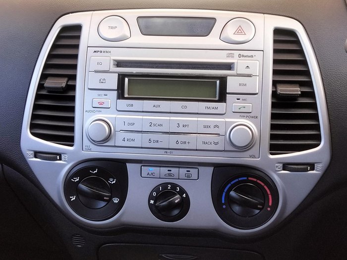 2011 Hyundai i20 Active PB MY12 Sleek Silver